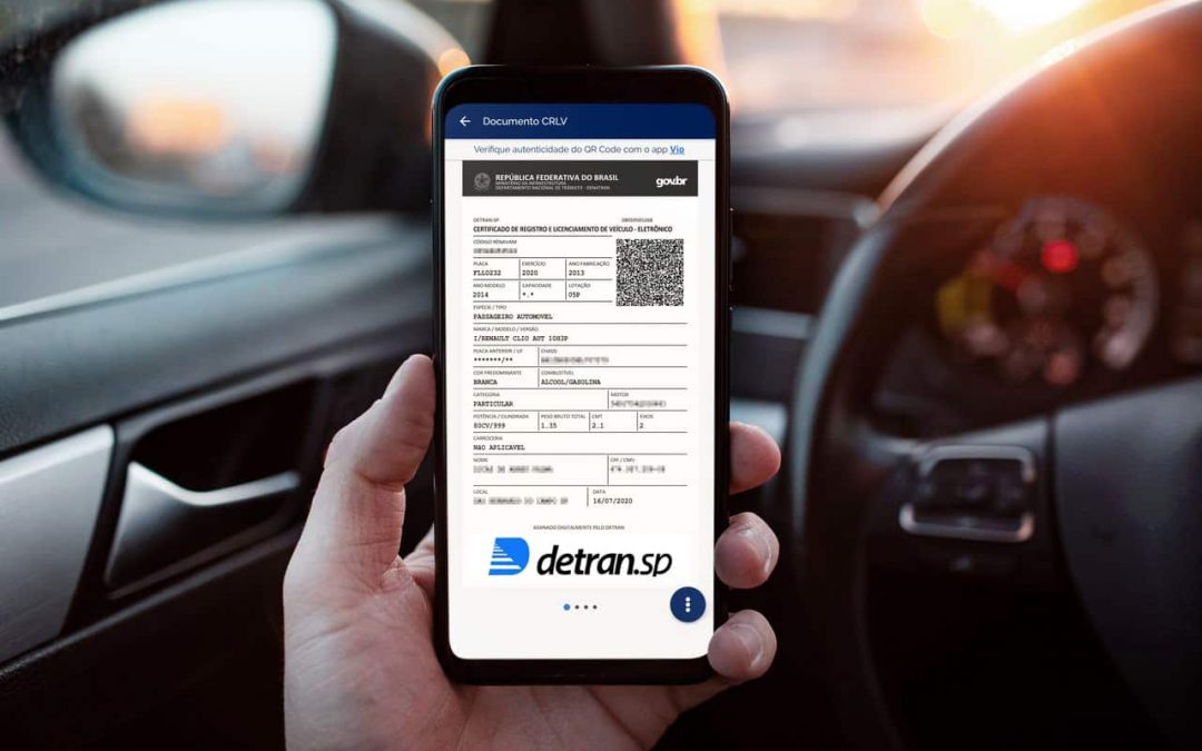 Documentação veicular será 100% digital em 2021