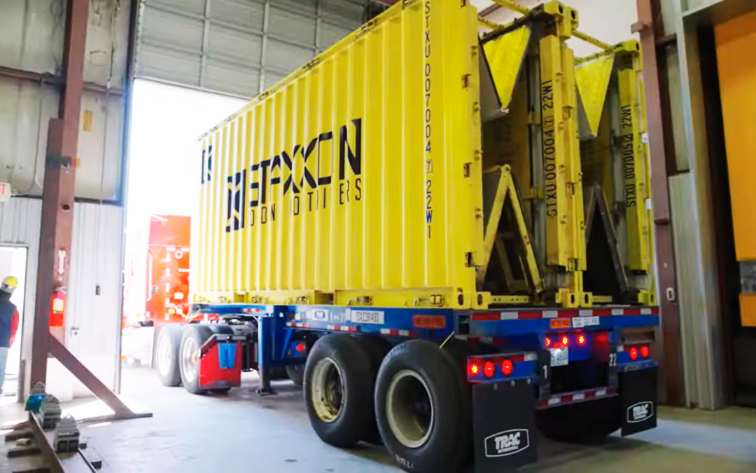 Container dobrável quer ser a saída para a logística mundial